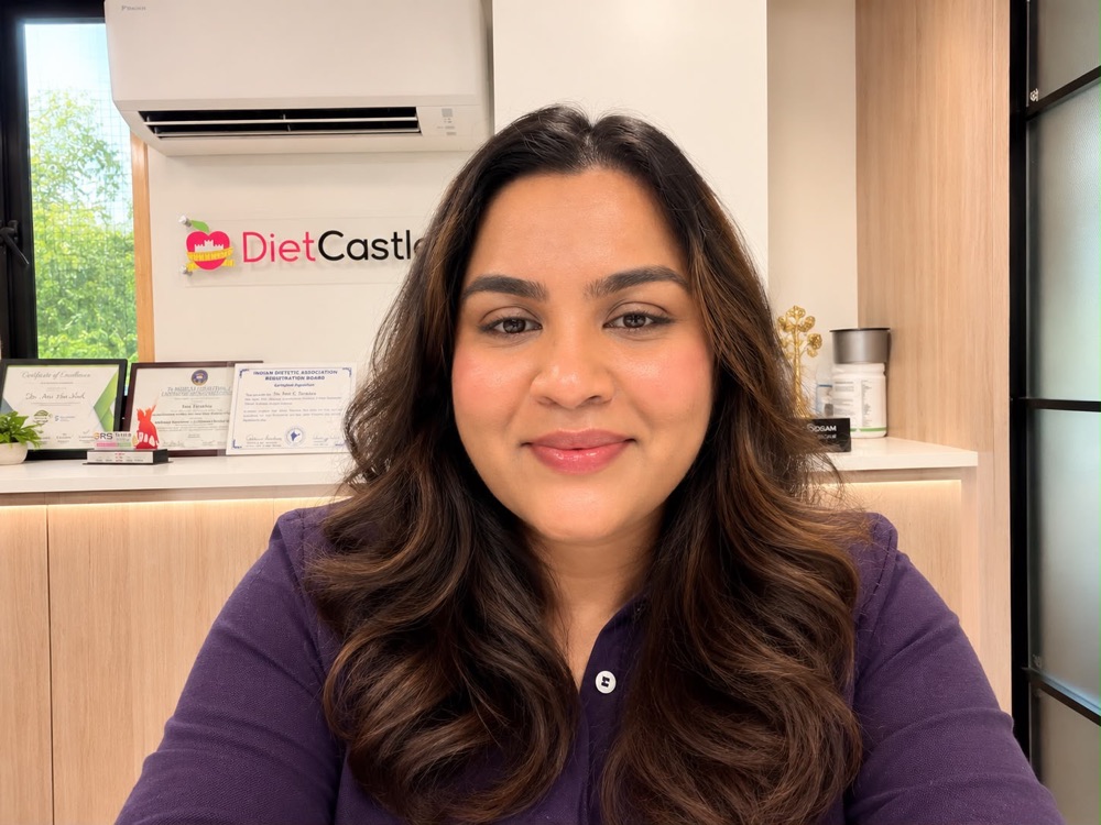 Ami Turakhia, founder of DietCastle, at the DietCastle clinic